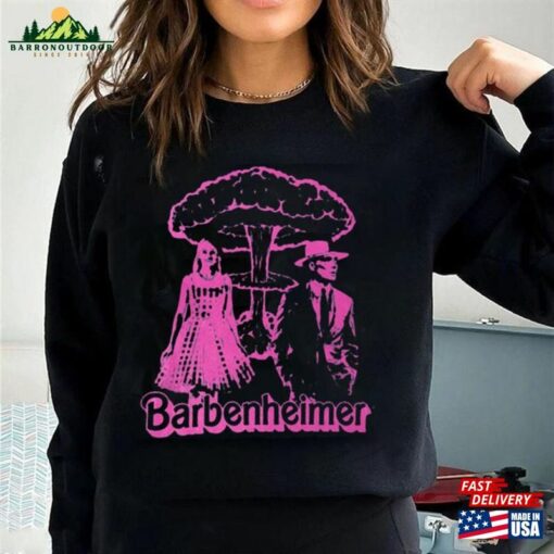 Barbie Oppenheimer T-Shirt Barbieheimer Active Funny Movie Tee Unisex Classic