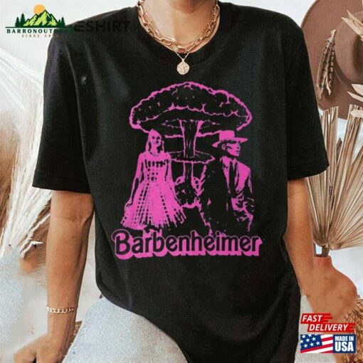 Barbie Oppenheimer T-Shirt Barbieheimer Active Funny Movie Tee Unisex Classic