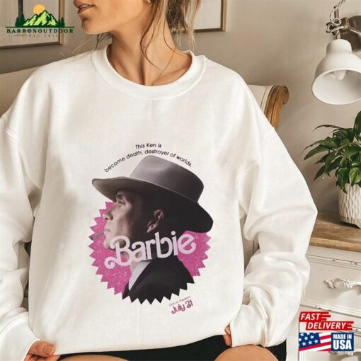 Barbie Oppenheimer T-Shirt Barbieheimer Active Sweatshirt Funny Movie Hoodie