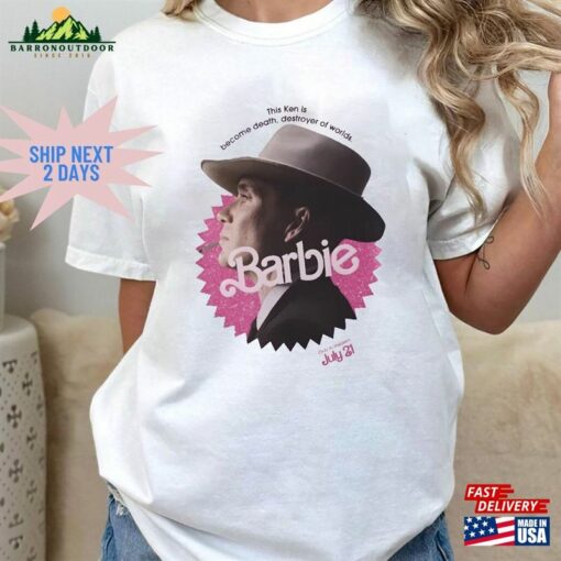 Barbie Oppenheimer T-Shirt Barbieheimer Active Sweatshirt Funny Movie Hoodie