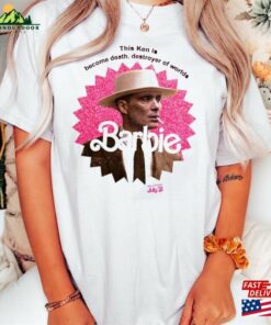 Barbie Oppenheimer T-Shirt Barbieheimer Unisex Funny Movie Tee Classic