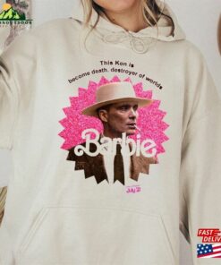 Barbie Oppenheimer T Shirt Barbieheimer Unisex Funny Movie Tee Classic 3