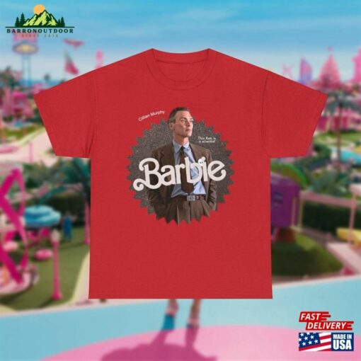 Barbie Oppenheimer T-Shirt Cillian Murphy As Ken Funny Movie Tee Hoodie Unisex