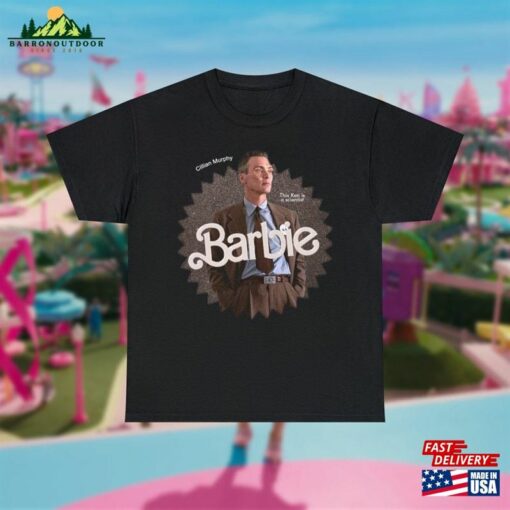 Barbie Oppenheimer T-Shirt Cillian Murphy As Ken Funny Movie Tee Hoodie Unisex