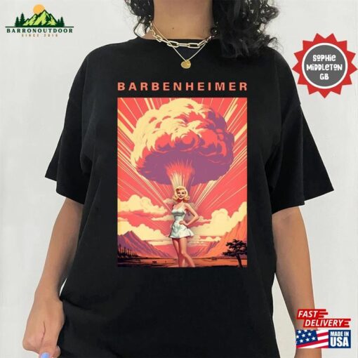 Barbie Oppenheimer T-Shirt Double Feature Shirt X 2023 Hoodie