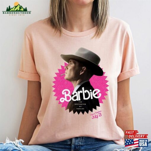 Barbie Oppenheimer T-Shirt Funny Movie Tee Shirt Hoodie