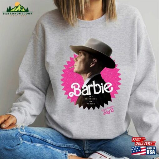 Barbie Oppenheimer T-Shirt Funny Movie Tee Shirt Hoodie