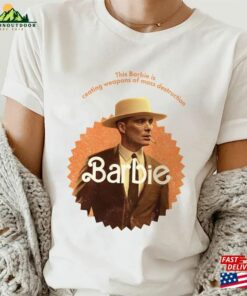 Barbie Oppenheimer T-Shirt Funny Movie Tee Shirt Hoodie Classic Barbie Oppenheimer T-Shirt Funny Movie Tee Shirt Hoodie Classic
