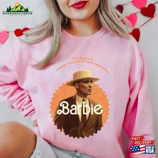 Barbie Oppenheimer T-Shirt Funny Movie Tee Shirt Hoodie Classic