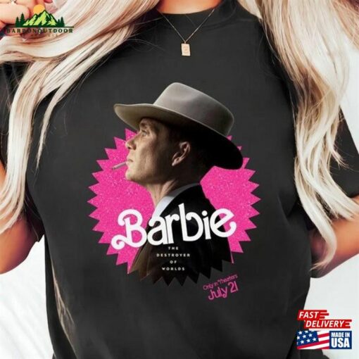 Barbie Oppenheimer T-Shirt Funny Movie Tee Shirt Unisex Classic