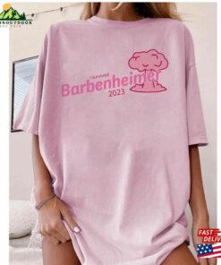 Barbie Oppenheimer T-Shirt I Survived Barbenheimer Shirt Movie Inspired Sweatshirt 3 Barbie Oppenheimer T Shirt I Survived Barbenheimer Shirt Movie Inspired Sweatshirt 4