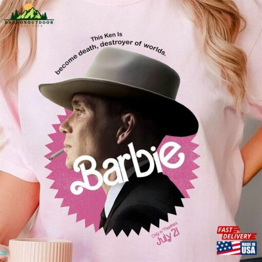 Barbie Oppenheimer T-Shirt Movie 2023 Shirt Sweatshirt Hoodie Tee Classic