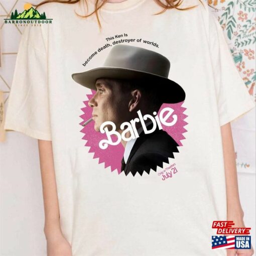 Barbie Oppenheimer T-Shirt Movie 2023 Shirt Sweatshirt Hoodie Tee Classic