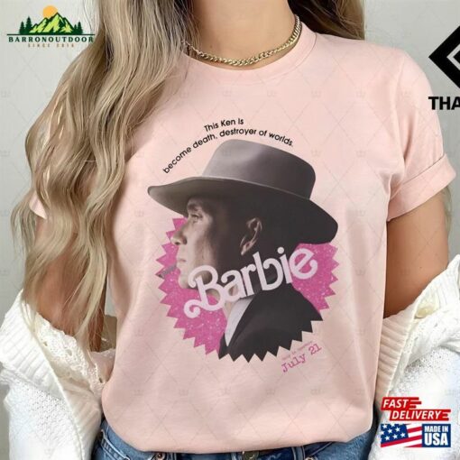 Barbie Oppenheimer T-Shirt Movie 2023 Shirt Unisex Hoodie