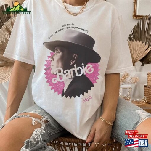 Barbie Oppenheimer T-Shirt Shirt Movie 2023 Classic Unisex