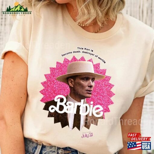 Barbie Oppenheimer T-Shirt Sweatshrit Barbieheimer Active Shirt Unisex