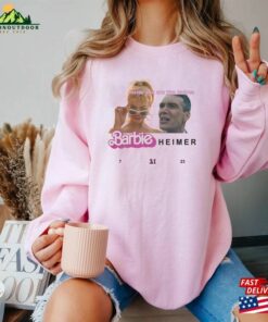 Barbie Oppenheimer Unisex Shirt Barbieheimer Active Funny Movie Sweatshirt 4