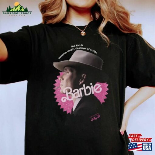 Barbie Oppenheimer Unisex T-Shirt Barbieheimer Funny Movie Tee