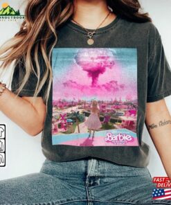 Barbie Oppenheimer V1 Movie Shirt Inspired Bootleg Tee T Shirt Hoodie 4