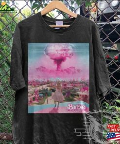 Barbie Oppenheimer V1 Movie Shirt Inspired Bootleg Tee Unisex Hoodie Barbie Oppenheimer V1 Movie Shirt Inspired Bootleg Tee Unisex Hoodie