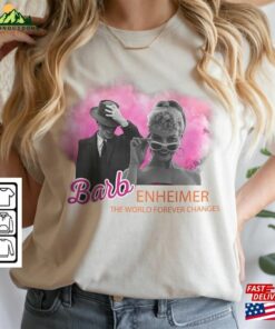 Barbie Oppenheimer V3 Movie Shirt Inspired Bootleg Tee Unisex Classic Barbie Oppenheimer V3 Movie Shirt Inspired Bootleg Tee Unisex Classic