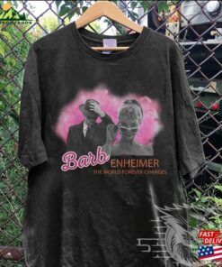 Barbie Oppenheimer V3 Movie Shirt Inspired Bootleg Tee Unisex Classic Barbie Oppenheimer V3 Movie Shirt Inspired Bootleg Tee Unisex Classic