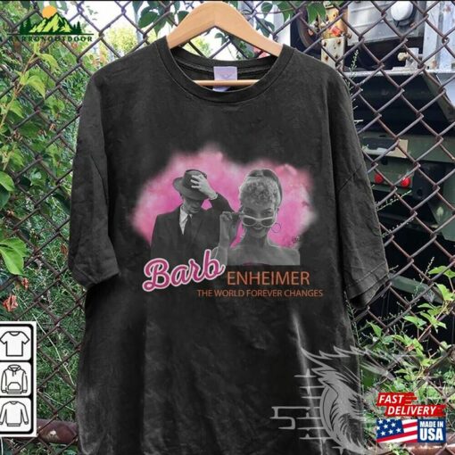 Barbie Oppenheimer V3 Movie Shirt Inspired Bootleg Tee Unisex Classic