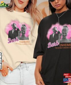 Barbie Oppenheimer V3 Movie Shirt Inspired Bootleg Tee Unisex Classic 3