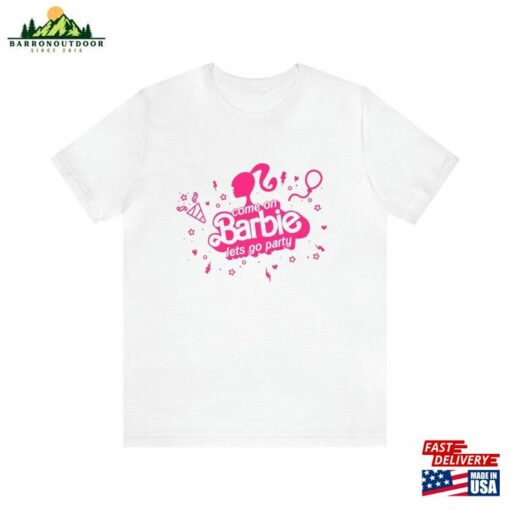 Barbie Party Tee Shirt Movie 2023 Hoodie Classic