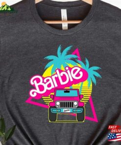 Barbie Pink Car T-Shirt Malibu Shirt Come On Sweatshirt Unisex