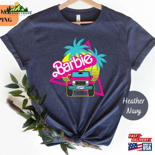 Barbie Pink Car T-Shirt Malibu Shirt Come On Sweatshirt Unisex