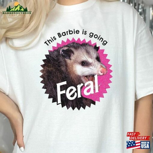 Barbie Possum Funny Shirt This Unisex Hoodie