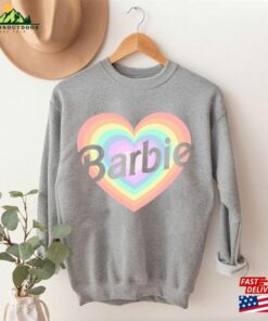Barbie Rainbow Heart Shirt In Hoodie T Shirt 3
