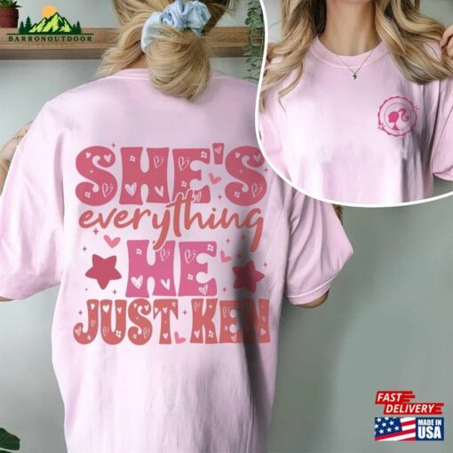 Barbie She’s Everything He Just Ken Womens Shirt T-Shirt Unisex