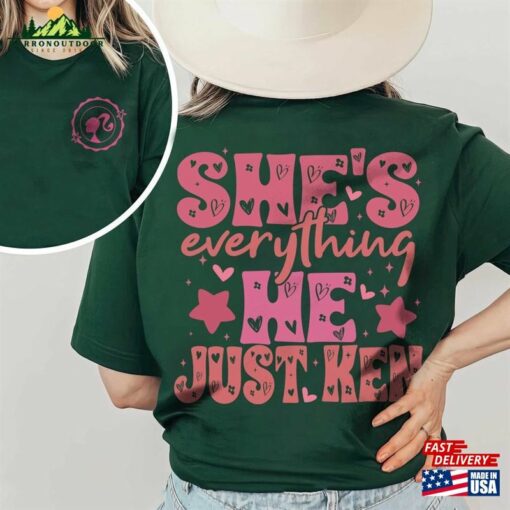 Barbie She’s Everything He Just Ken Womens Shirt T-Shirt Unisex