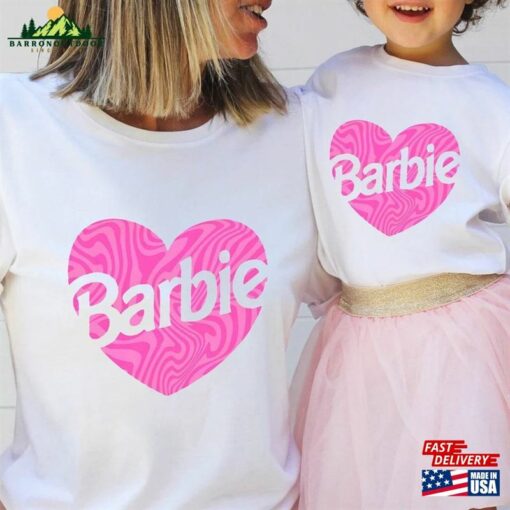 Barbie Shirt Birthday Party Barbi Doll Tee Baby Gift Classic T-Shirt