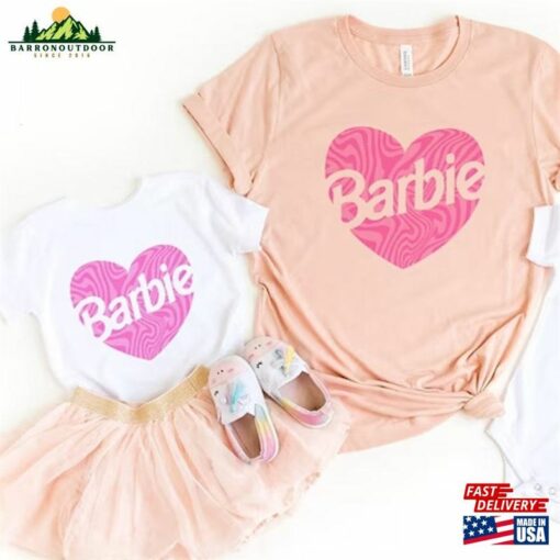 Barbie Shirt Birthday Party Barbi Doll Tee Baby Gift Classic T-Shirt