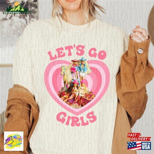 Barbie Shirt Let’s Go Girls Sweatshirt Classic