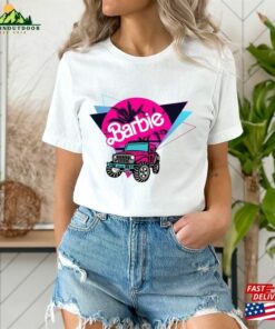 Barbie Shirt Retro Car Jeep T-Shirt Hoodie Barbie Shirt Retro Car Jeep T-Shirt Hoodie