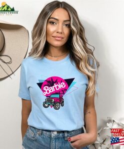 Barbie Shirt Retro Car Jeep T-Shirt Hoodie 3 Barbie Shirt Retro Car Jeep T Shirt Hoodie 4
