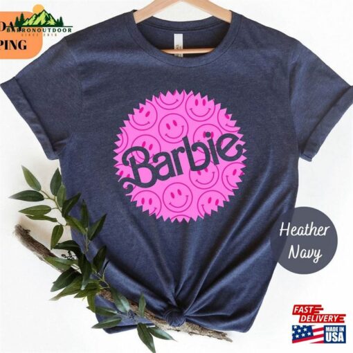 Barbie Smile T-Shirt Pink Fan Tee Come On Hoodie Sweatshirt