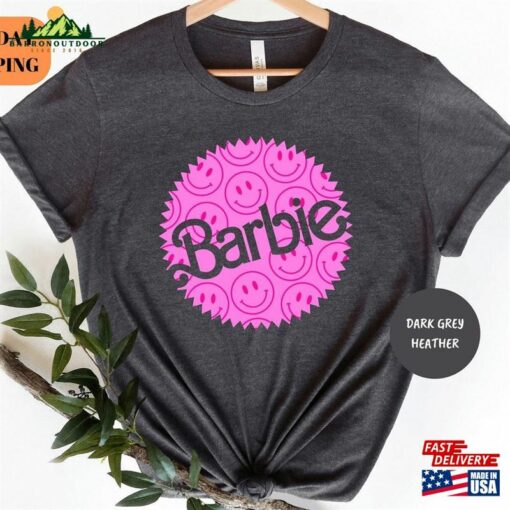 Barbie Smile T-Shirt Pink Fan Tee Come On Hoodie Sweatshirt