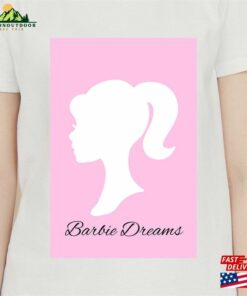 Barbie T-Shirt Mock Up White Shirt Mockup Classic Sweatshirt Barbie T-Shirt Mock Up White Shirt Mockup Classic Sweatshirt