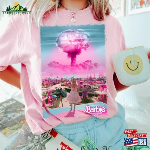 Barbie The Destroyer Of Word Shirt Movie 2023 Margot Robbie T-Shirt Hoodie