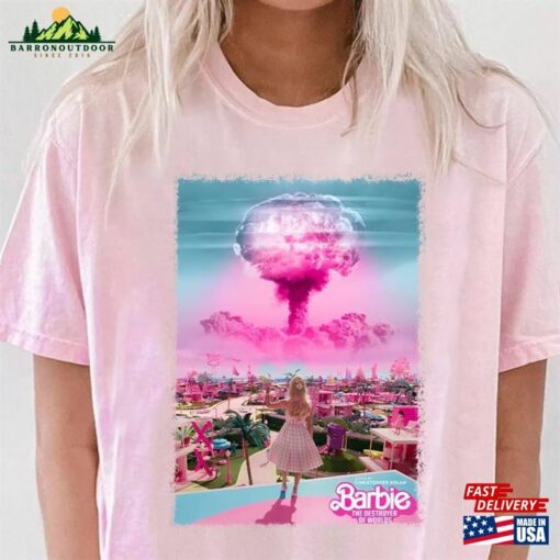 Barbie The Destroyer Of Word Shirt Movie 2023 Margot Robbie T-Shirt Hoodie