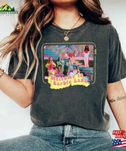 Barbie The Movie Land Unisex T-Shirt Oppenheimer Pink Sweatshirt Barbenheimer World Changes Forever Hoodie Classic Barbie The Movie Land Unisex T-Shirt Oppenheimer Pink Sweatshirt Barbenheimer World Changes Forever Hoodie Classic