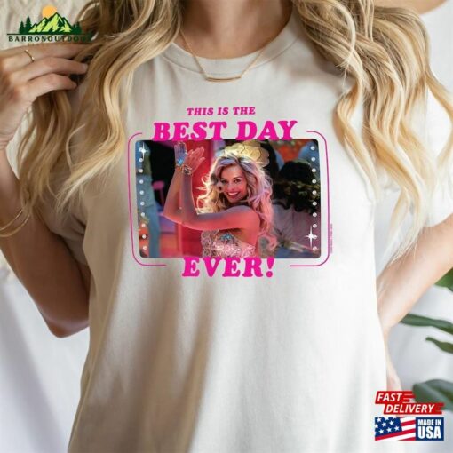 Barbie The Movie This Is Best Day Ever Shirt Vs Oppenheimer Sweatshirt Unisex