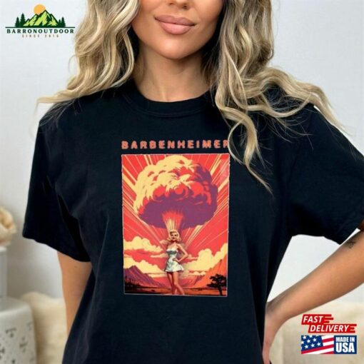 Barbie The Movie Unisex T-Shirt Barbenheimer Meme Sweatshirt Vs Oppenheimer Shirt Classic