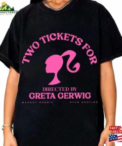 Barbie Ticket Shirt Movie 2023 Fan Sweatshirt T-Shirt Barbie Ticket Shirt Movie 2023 Fan Sweatshirt T-Shirt
