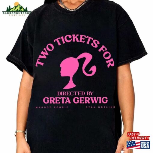 Barbie Ticket Shirt Movie 2023 Fan Sweatshirt T-Shirt